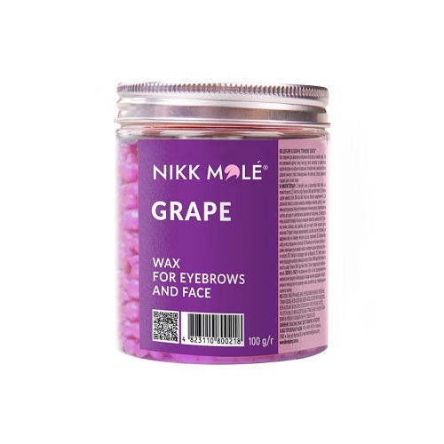Воск для бровей и лица Nikk Mole (Grape)
