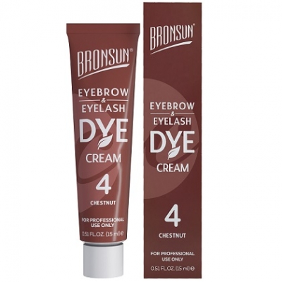 Bronsun Cream 4 Eyelash/Eyebrow Tint - "Chestnut"