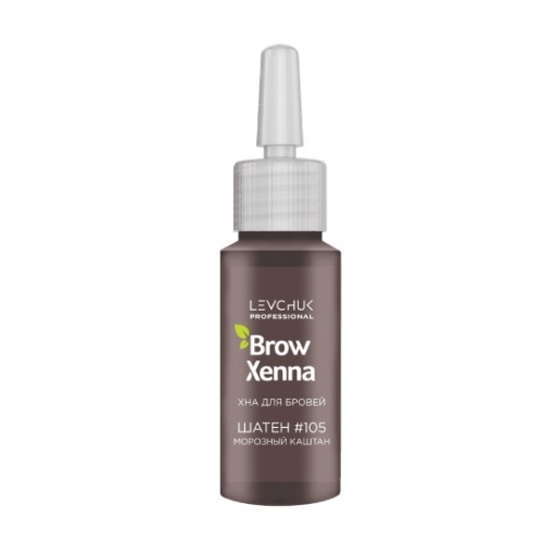 BrowXenna®, Brown 105, Frosty Chestnut, 1 vial