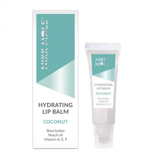 Coconut moisturizing lip balm, 10 ml
