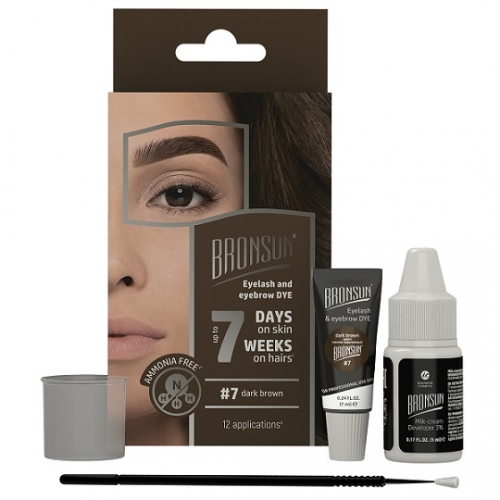 BRONSUN MINI TINT KIT  DARK BROWN 7