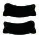 BOW - Sticky silicone patches, black KATYA VINOG