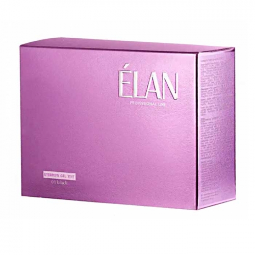 Eyebrow Gel Tint "ÉLAN" with Oxidant 01 black