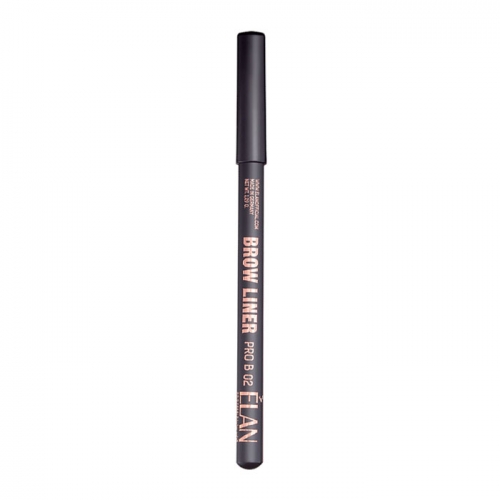 ELAN Powder Eyebrow Pencil Brow Liner Pro B 02 dark brown