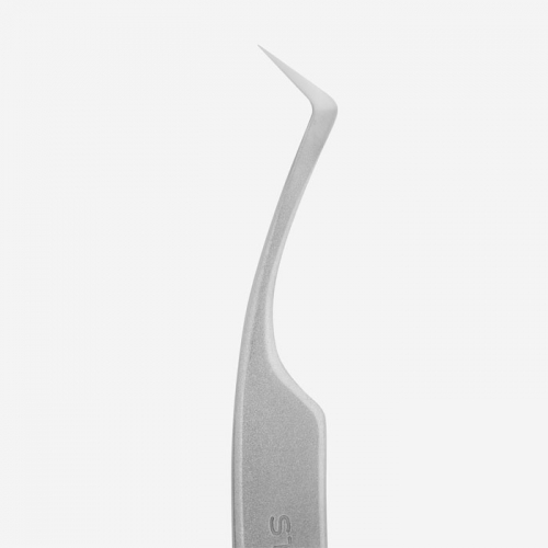 Professional eyelash tweezers Staleks Expert 41/2