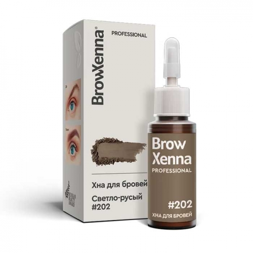 Хна для бровей BrowXenna® Блонд (202 Светло-русый)