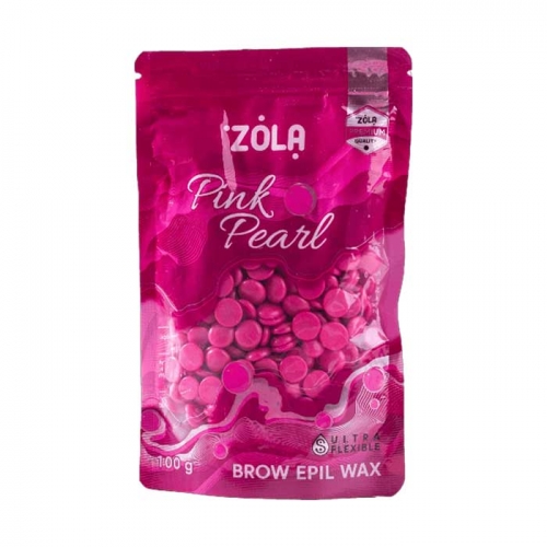 Воск гранулированный Brow Epil Wax Pink Pearl ZOLA 100 г