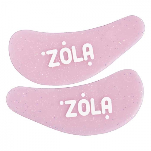 ZOLA Reusable Silicone Eye Patches (1 Pair) pink