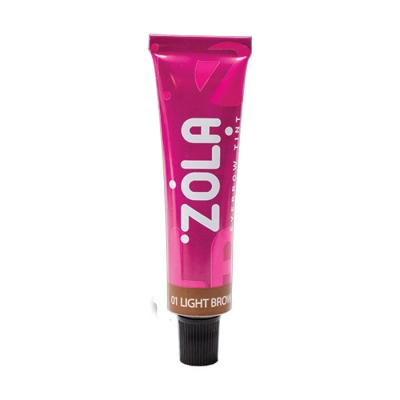 ZOLA Eyebrow Tint With Collagen 01 Light brown