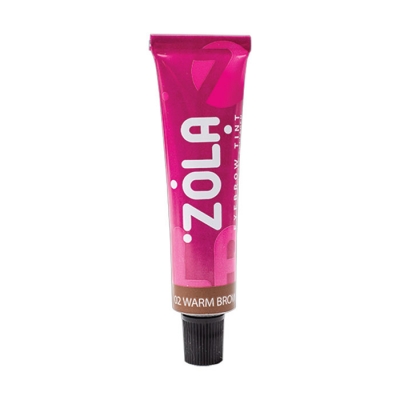 ZOLA Eyebrow Tint With Collagen 02 Warm brown