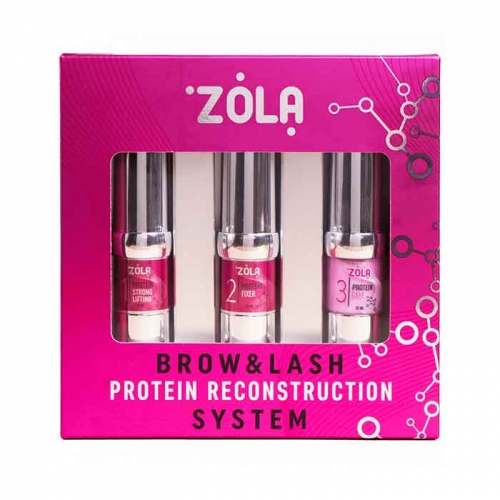 ZOLA Brow&Lash Protein Reconstruction System Set
