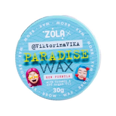 ZOLA Viktorina Vika Eyebrow Wax Paradise Wax with Vitamin E and Argan Oil 30gr