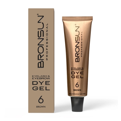Bronsun 6 Eyelash/Eyebrow Tint - "Brown"