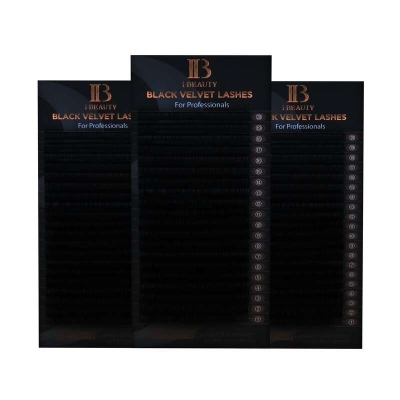 iBeauty Lash Black Velvet MIX C - Curl