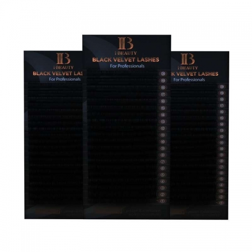 iBeauty Lash Black Velvet MIX C - Curl