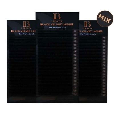 iBeauty Lash  Black Velvet MIX CC - Загиб 20 линий