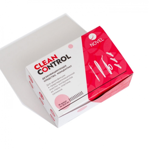 Novel Clean Control — Disinfection & Pre-Sterilization Solution, 10 ampoules
