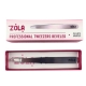 ZOLA Professional Tweezers for Eyebrows SILVER (beveled)