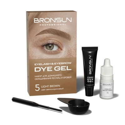 BRONSUN MINI TINT KIT  LIGHT BROWN 5