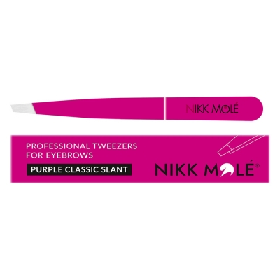 Classic eyebrow tweezers (pink) Nikk Mole