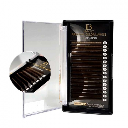 iBeauty Темно коричневые L-Загиб