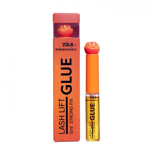 ZOLA x Romashka Glue for eyelash lamination Orange Lash Lift Glue Strong Fix 5 ml.