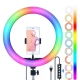 Кольцевая RGB-лампа 18" (45 см) с ножкой и чехлом