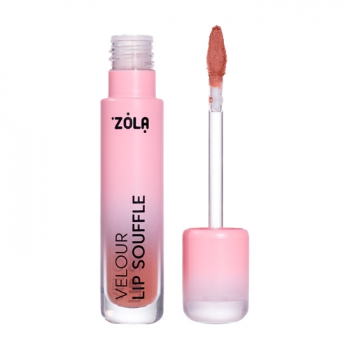 Бархатная матовая помада VELOUR LIP SOUFFLE 03 Toffee ZOLA