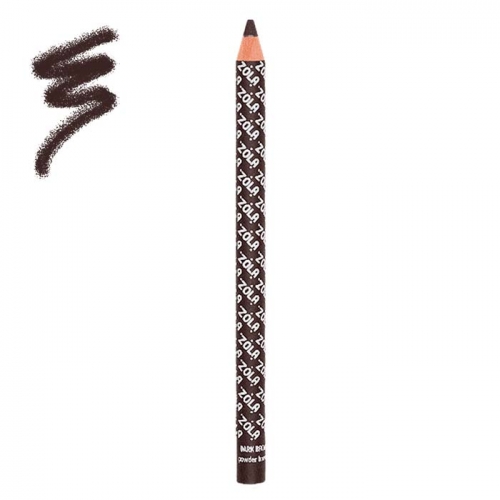 Пудровый карандаш для бровей Dark Brown ZOLA