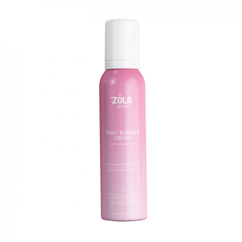ZOLA SKIN Pinky Bubbles Cream Foam Cleansing Cream 150 ml